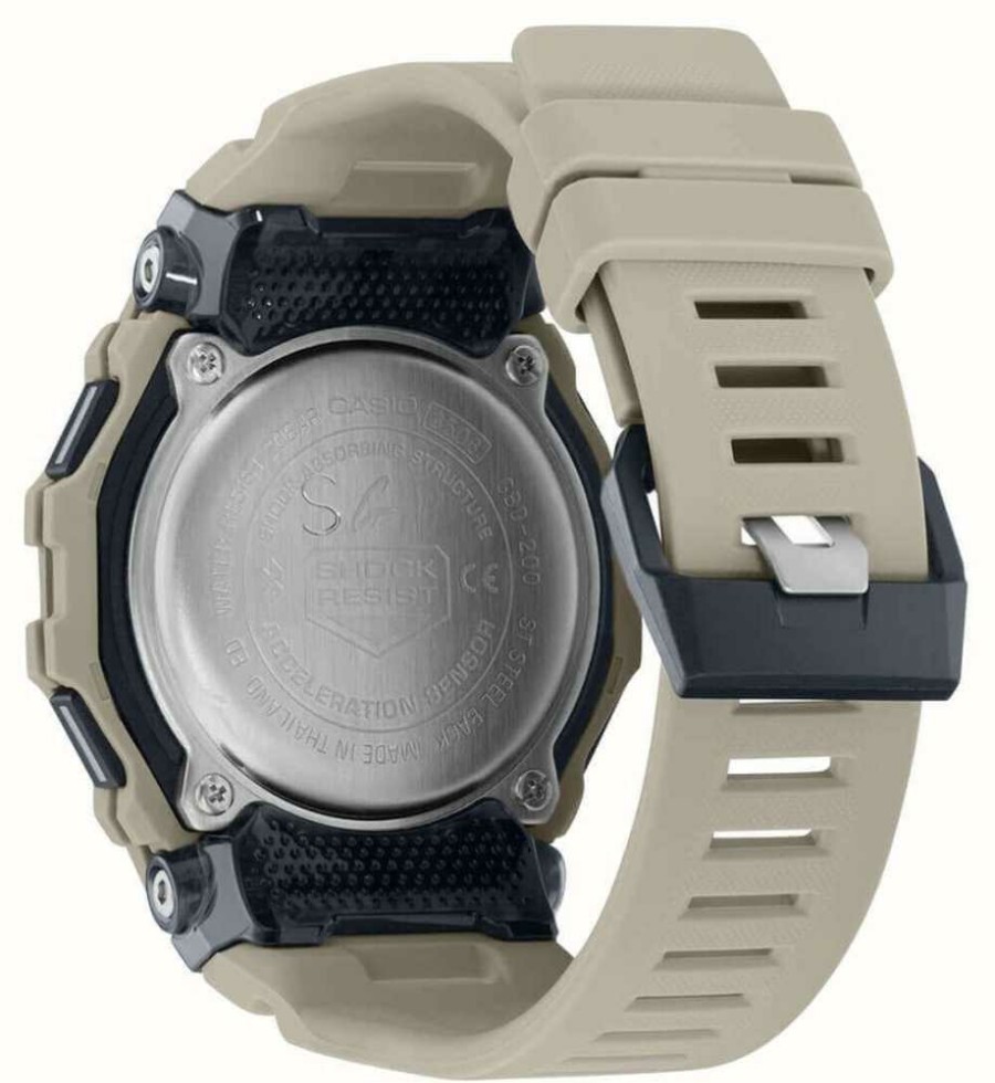 Men'S Casio | Casio G-Shock G-Squad Mens Grey Urban Utility Watch