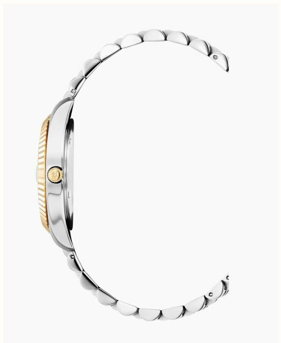 Women'S Jacques Du Manoir | Jacques Du Manoir Inspiration Passion | 34Mm | White Dial | Two Tone Bracelet