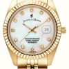 Women'S Jacques Du Manoir | Jacques Du Manoir | Inspiration | 31Mm | White Dial | Gold Pvd Steel