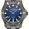 Men'S Roamer | Roamer Men'S | Deep Sea 200 | Blue Dial | Black Pvd Steel Bracelet