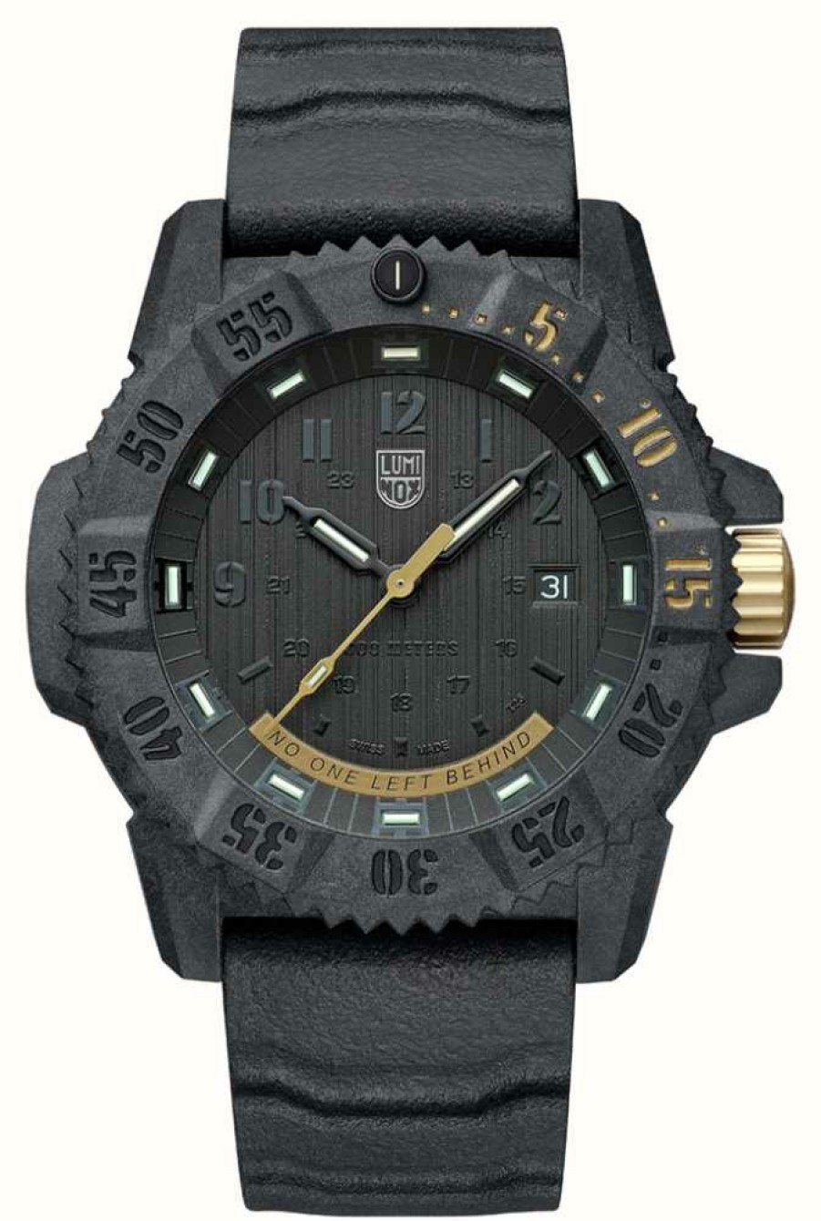 Men'S Luminox | Luminox Master Carbon Seal 'No One Left Behind' 3800 Series