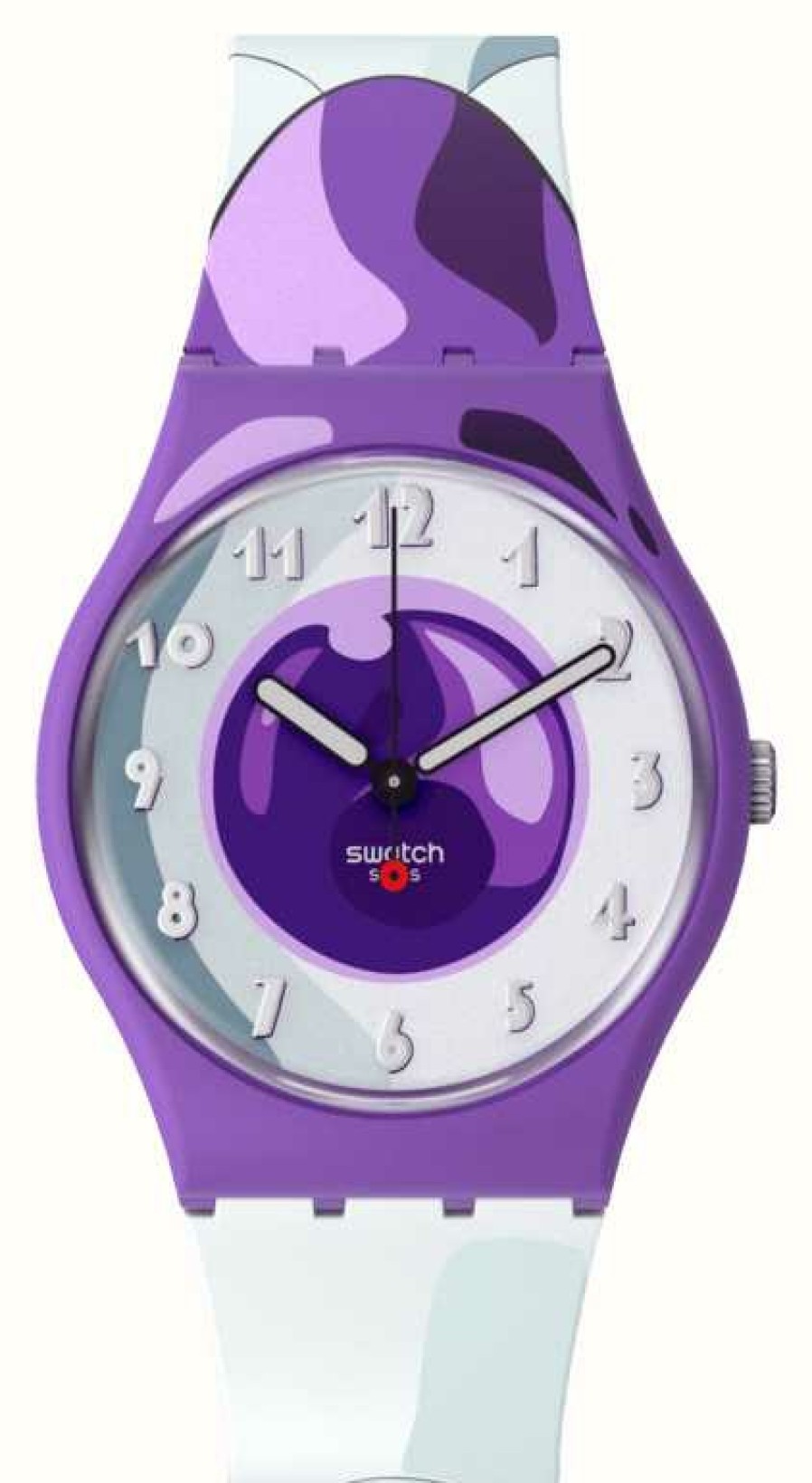 Men'S Swatch | Swatch Frieza X Swatch Dragon Ball Z Watch