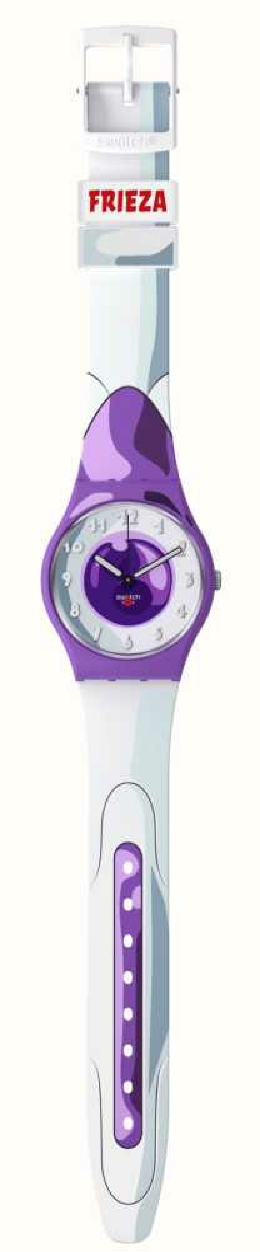 Men'S Swatch | Swatch Frieza X Swatch Dragon Ball Z Watch