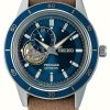 Men'S Seiko | Seiko Presage Style 60S Denim Automatic Watch