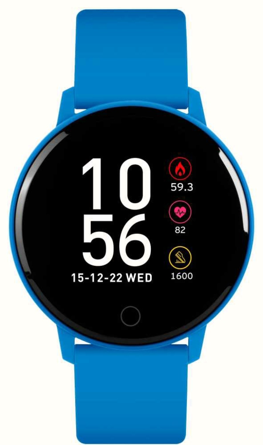 Men'S Reflex Active | Reflex Active Series 09 Multi-Function Smartwatch (42Mm) Digital Dial / Bright Blue Silicone