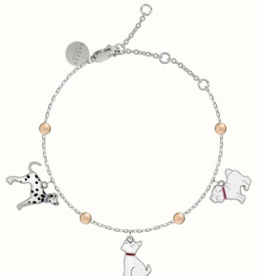 Jewelry Radley Jewellery | Radley Jewellery Ladies Radley & Friends Base Metal Bracelet