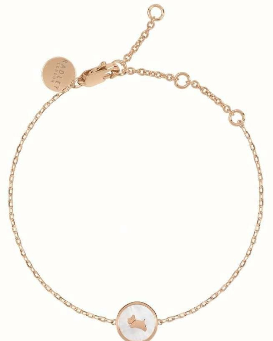 Jewelry Radley Jewellery | Radley Jewellery Ladies Rose Gold Plated Penny Fields Bracelet