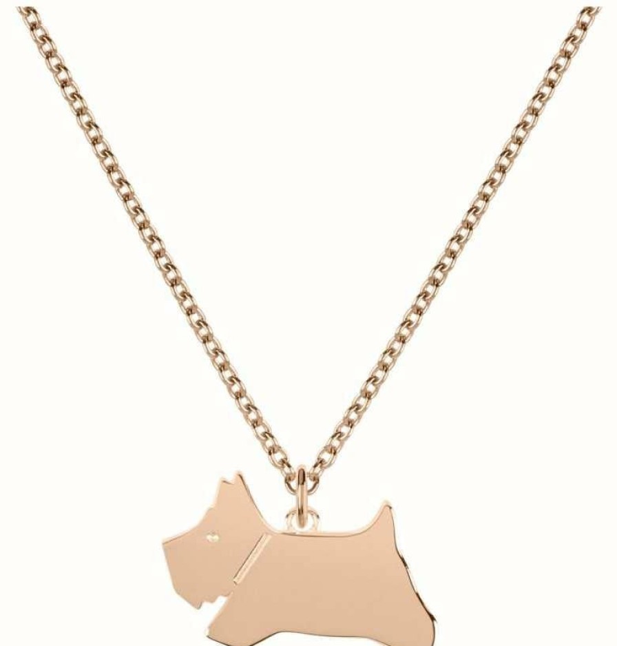 Jewelry Radley Jewellery | Radley Jewellery Ladies Rose Gold Plated Chelsea Creek Necklace