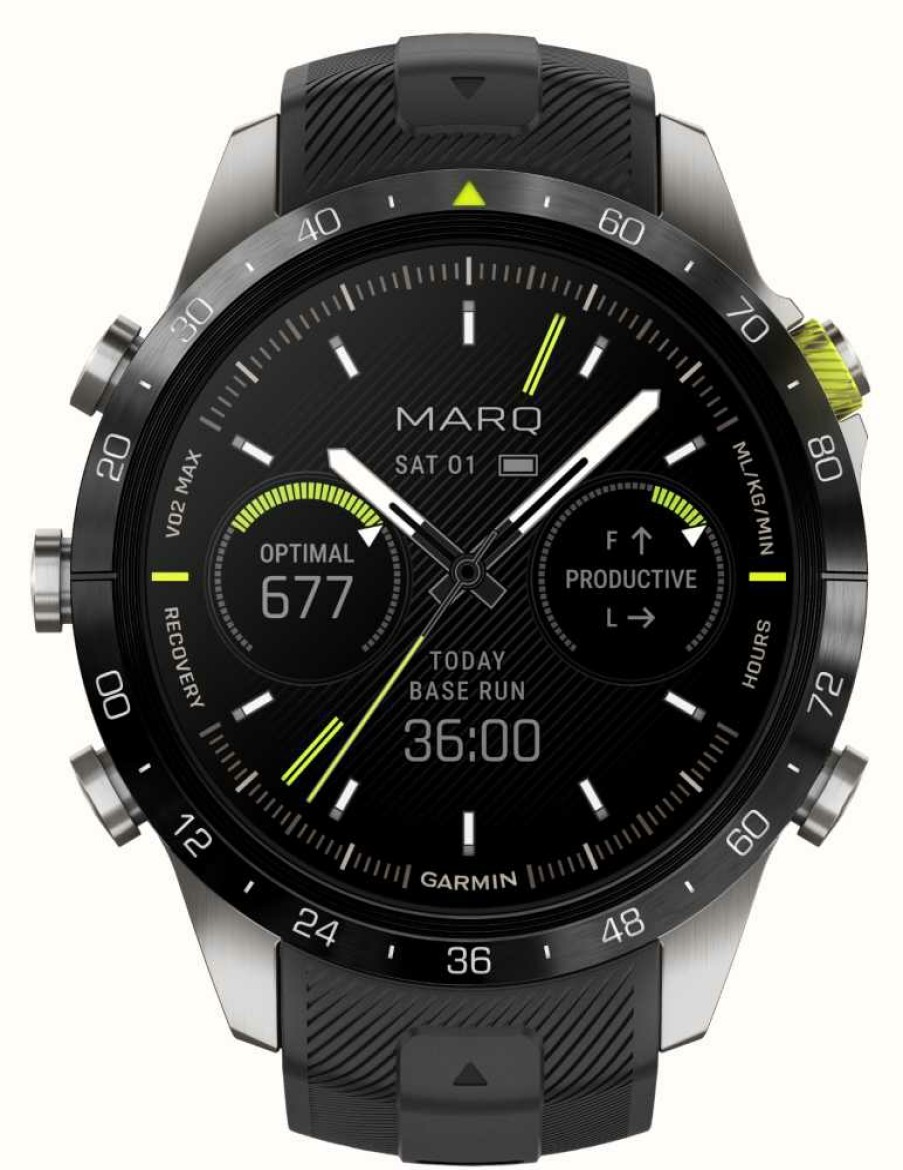 Men'S Garmin | Garmin Marq Athlete (Gen 2) - Premium Tool Watch