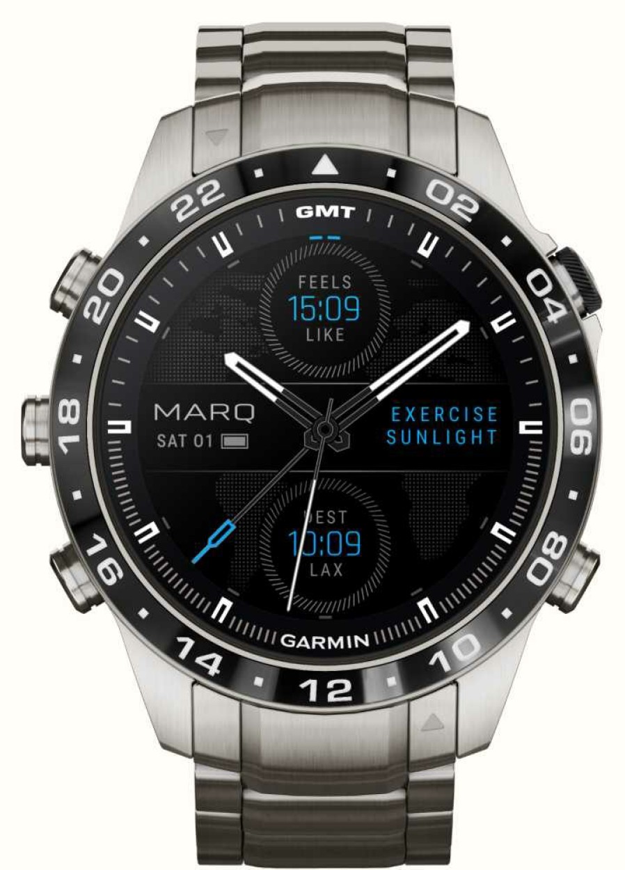 Men'S Garmin | Garmin Marq Aviator (Gen 2) - Premium Tool Watch