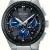 Men'S Seiko | Seiko Astron 'Sunray Dark Night' Gps Solar 5X