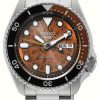 Men'S Seiko | Seiko 5 Sports Skx 'Skeleton Style' Brown Dial