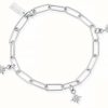 Jewelry ChloBo Jewellery | Chlobo Link Chain Divine Journey Sterling Silver Bracelet