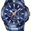 Men'S Festina | Festina Chrono Bike 2022 Special Edition Blue Dial / Blue Bracelet