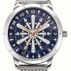 Women'S Thomas Sabo | Thomas Sabo Women'S Rebel At Heart | Blue Snowflake Dial | Steel Mesh Bracelet