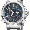 Men'S ORIS | Oris Holstein Edition 2022 Automatic (36.5Mm) Blue Dial / Stainless Steel Bracelet