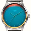 Men'S STORM | Storm Styro Turquoise | Stainless Steel Mesh Bracelet