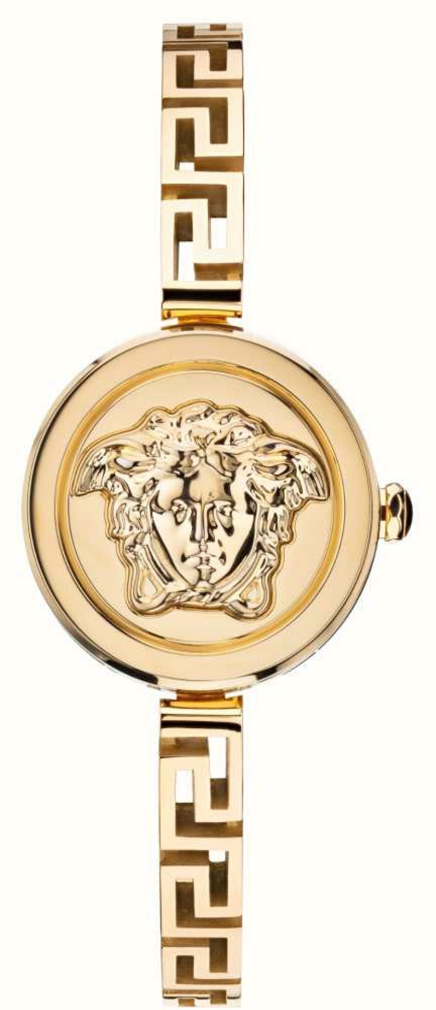 Women'S Versace | Versace Medusa Secret (25Mm) Gold Dial | Gold Pvd Stainless Steel