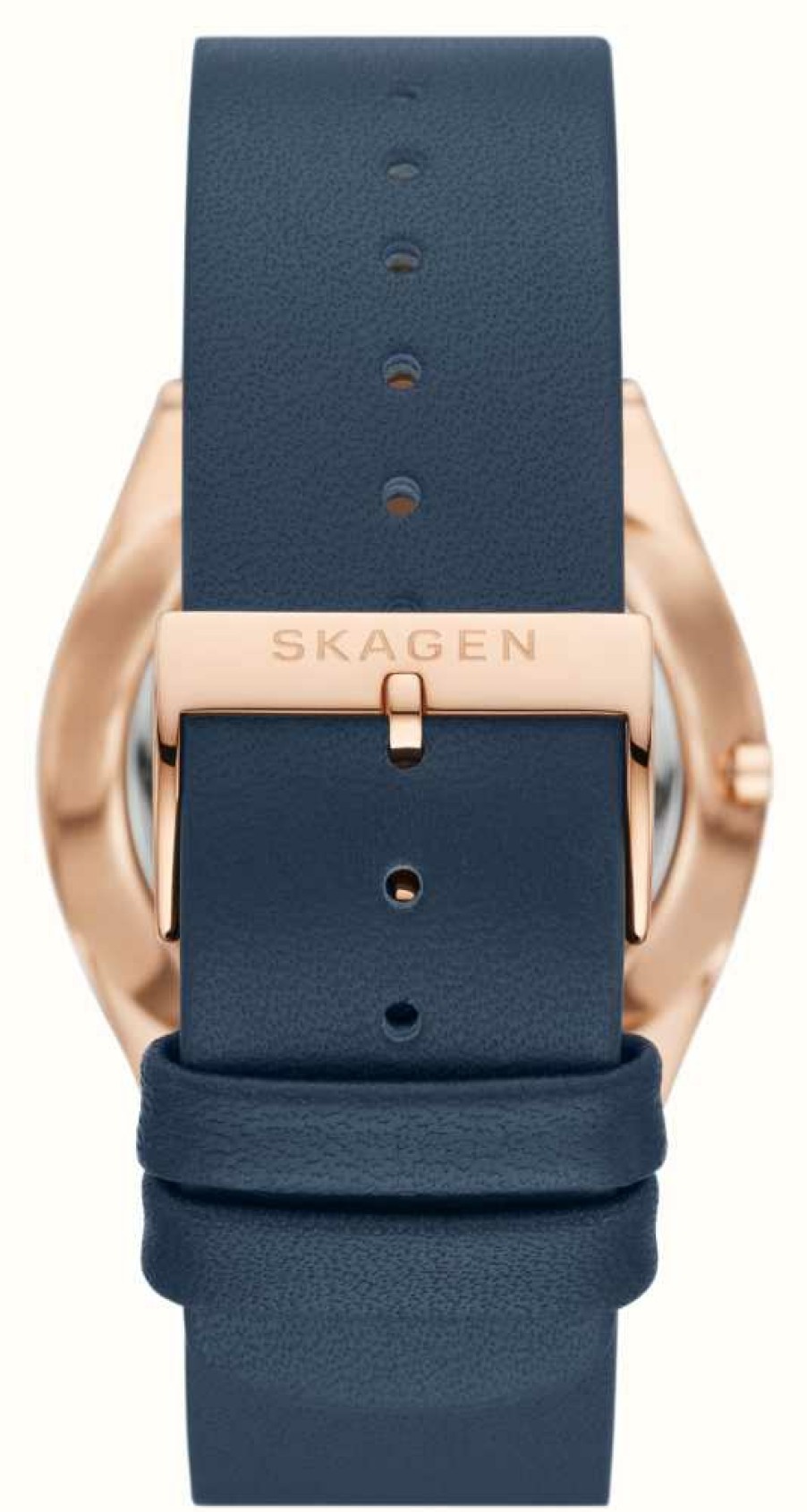 Men'S Skagen | Skagen Grenen | Blue Dial | Blue Leather Strap