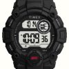 Men'S Timex | Timex X Ufc Rematch Digital / Black Rubber