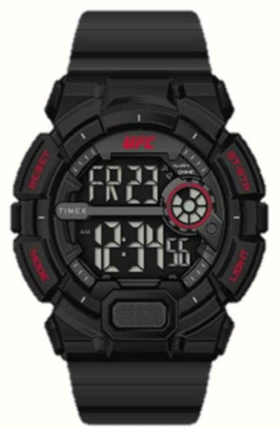 Men'S Timex | Timex X Ufc Striker Digital / Black Rubber