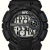 Men'S Timex | Timex X Ufc Striker Digital / Black Rubber