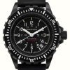 Men'S Marathon | Marathon Large Diver'S Automatic | Gsar | Black Dial | Black Silicone Strap