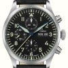 Men'S Laco | Laco Kiel.2 Schwarz Chronograph Black Dial