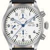 Men'S Laco | Laco Kiel.2 Weiss Chronograph White Dial