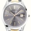 Men'S Accurist | Accurist Everyday Mens | Grey Dial | Two Tone Steel Bracelet