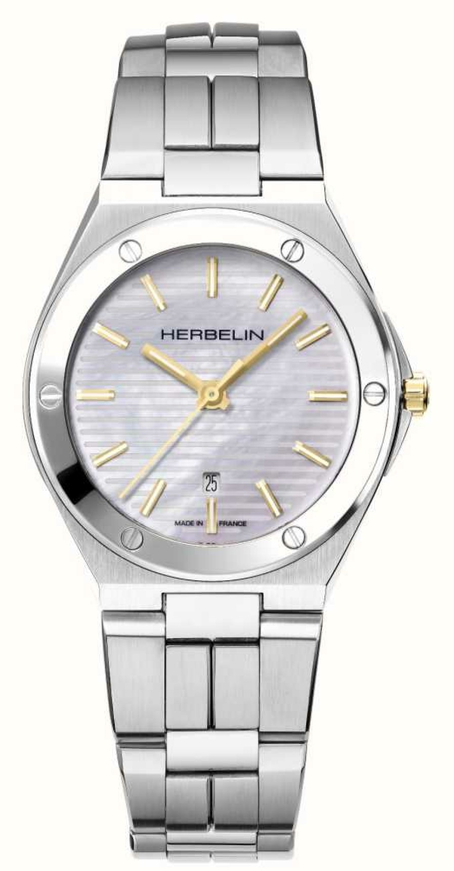 Women'S Herbelin | Herbelin Women'S Cap Camarat | Silver Dial | Stainless Steel Bracelet