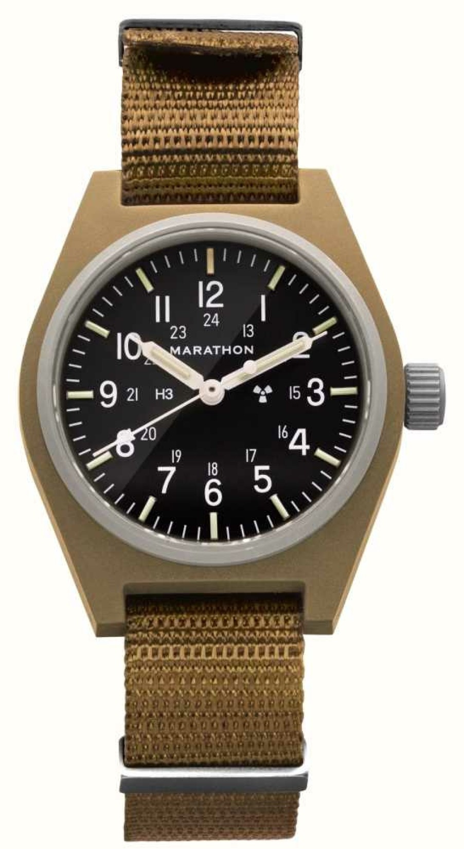 Men'S Marathon | Marathon Desert Tan General Purpose Mechanical (Gpm) | Brown Ballistic Nylon Strap