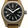 Men'S Marathon | Marathon Desert Tan General Purpose Quartz With Maraglo (Gpq) | Us Government | Ballistic Nylon Strap