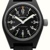 Men'S Marathon | Marathon Black General Purpose Quartz With Maraglo (Gpq) | Us Government |Black Ballistic Nylon Strap