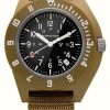 Men'S Marathon | Marathon Desert Tan Pilot'S Navigator With Date | Ballistic Nylon Strap