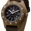 Men'S Marathon | Marathon Official Usmc Desert Tan Pilot'S Navigator With Date | Ballistic Nylon Strap