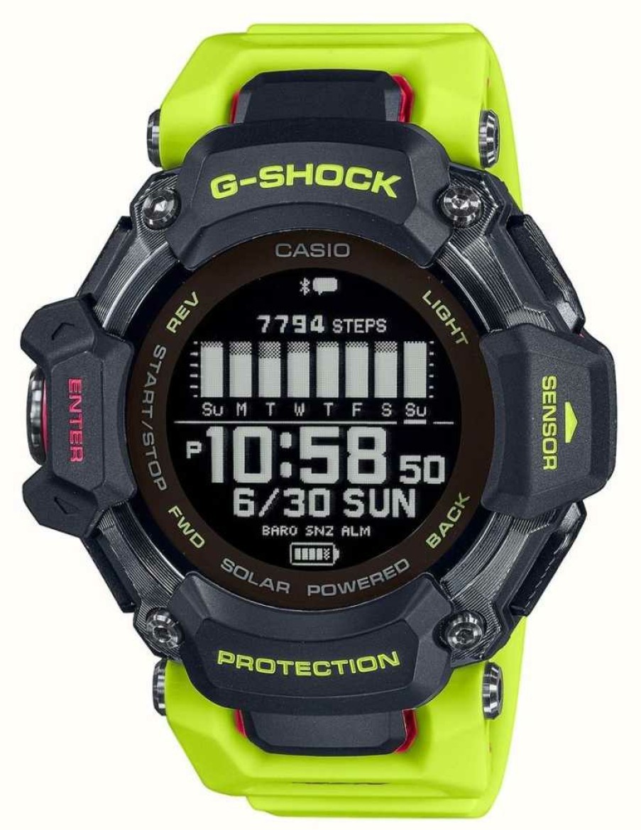 Men'S Casio | Casio G-Squad Digital Bluetooth Fitness Watch