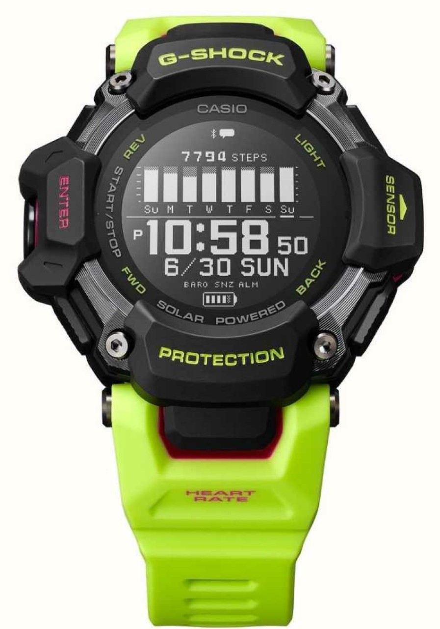 Men'S Casio | Casio G-Squad Digital Bluetooth Fitness Watch