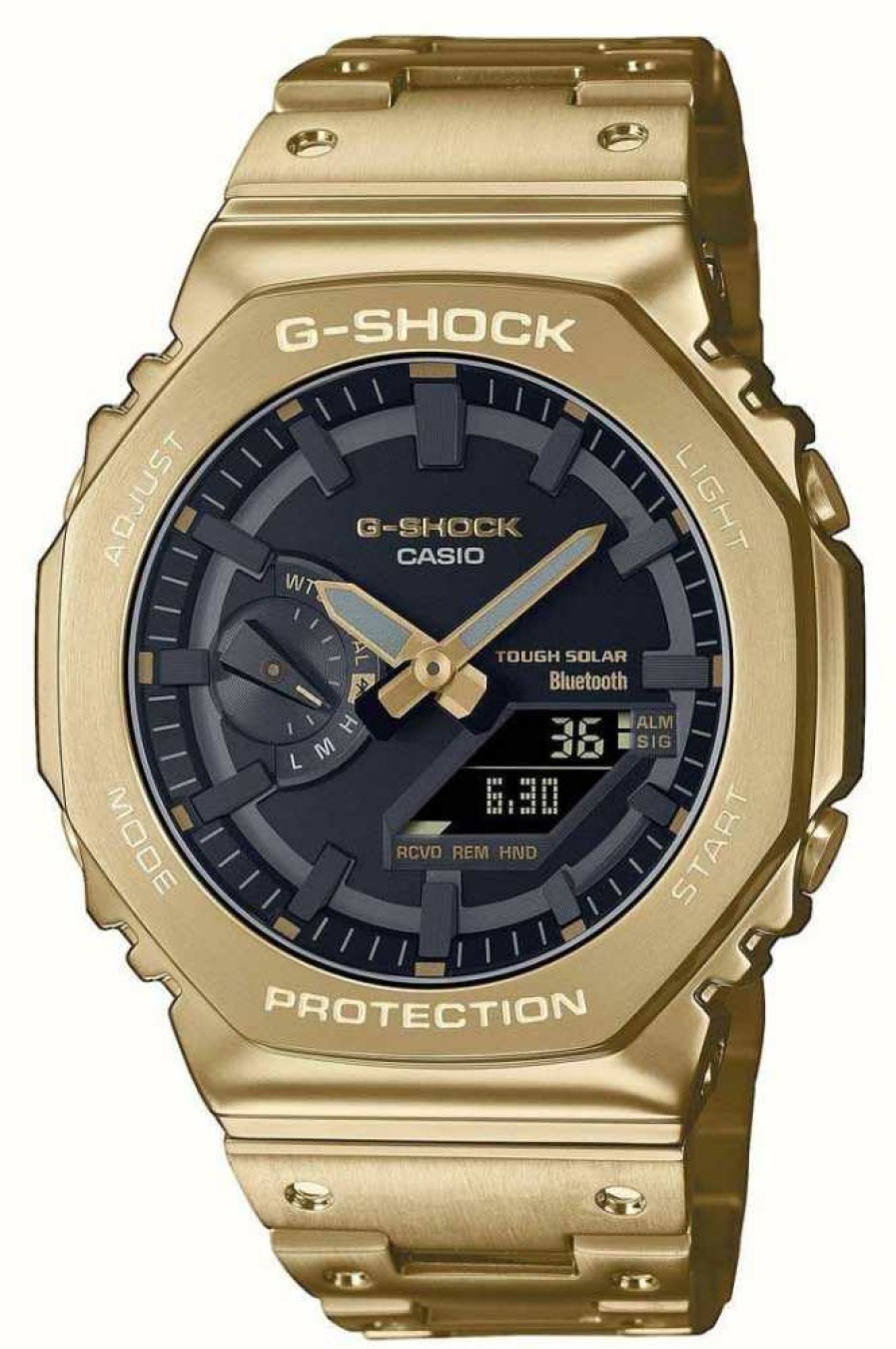 Men'S Casio | Casio G-Shock Premium Full Metal 2100 Series Tough Solar