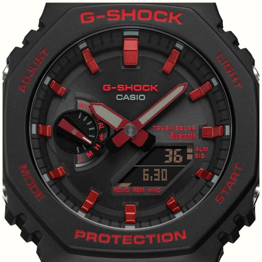 Men'S Casio | Casio G-Shock | Ignite Red Series | Tough Solar