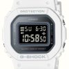 Women'S Casio | Casio G-Shock Women'S | Digital Display | White Resin Strap