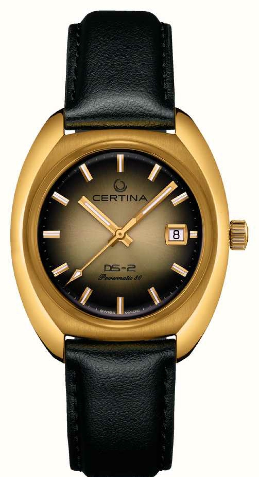 Men'S Certina | Certina Ds-2 Gold Mens Powermatic 80 Watch