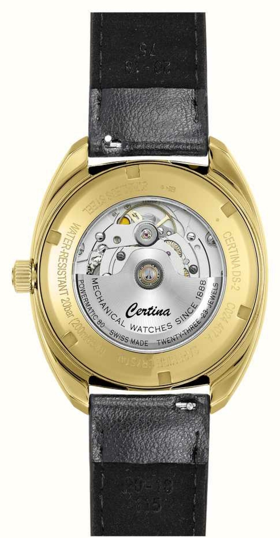 Men'S Certina | Certina Ds-2 Gold Mens Powermatic 80 Watch