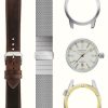 Men'S Certina | Certina Ds+ Automatic Set (37.4Mm) White Dial / Interchangeable Bezel And Quick-Release Straps