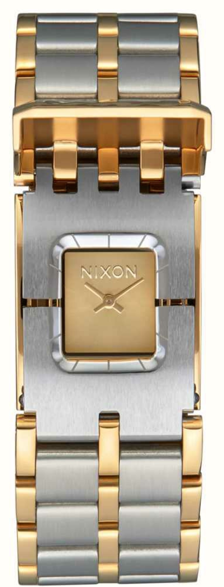 Women'S Nixon | Nixon Confidante | Gold Dial | Two-Tone Stainless Steel Bracelet