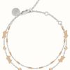 Jewelry Radley Jewellery | Radley Jewellery Double Layer Bracelet | Two Tone