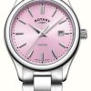 Women'S Rotary | Rotary Women'S Oxford | Pink Dial | Stainless Steel Bracelet