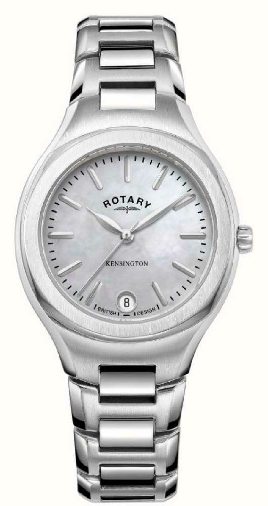 Women'S Rotary | Rotary Women'S Kensington | Mother Of Pearl Dial | Stainless Steel Bracelet