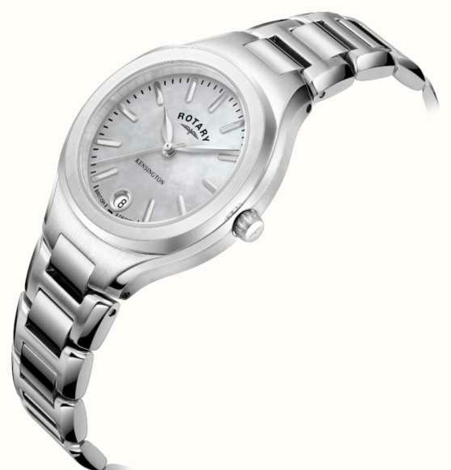 Women'S Rotary | Rotary Women'S Kensington | Mother Of Pearl Dial | Stainless Steel Bracelet