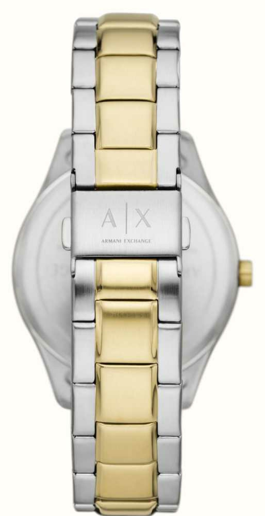 Men'S Armani Exchange | Armani Exchange Men'S | Black Dial | Two-Tone Stainless Steel Bracelet